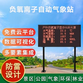 负氧离子自动气象站的应用场所