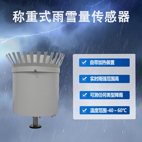 称重式雨雪量传感器：从称重到数据的技术密码