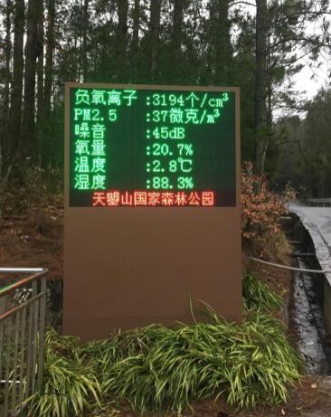 负氧离子监测站