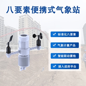 户外作业的安全卫士：八要素便携式气象站多场景应用