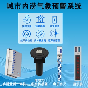 城市内涝气象预警系统有哪些核心特点?适配多场景防汛监测