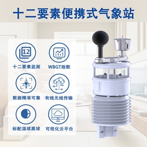 十二要素便携式气象站